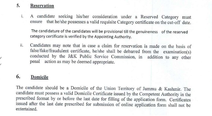 JKPSC assistant director